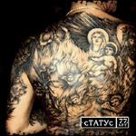 Работа мастера Николая "Tattoo hand".